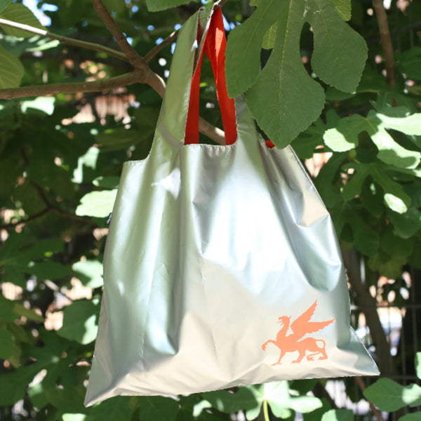 Loqi x MAK Silver Tote Bag