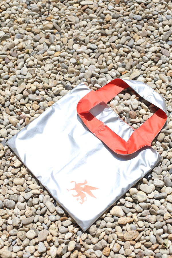 Loqi x MAK Silver Tote Bag