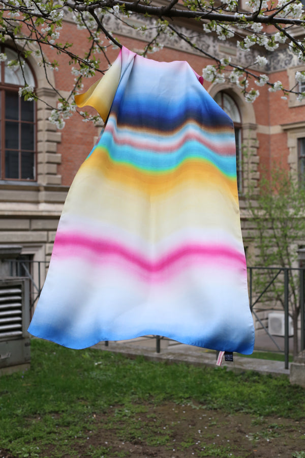Silk Scarf "Rainbow"