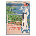 Image for WERBEPLAKAT 1897 - Winterkurort und Seebad Abbazia