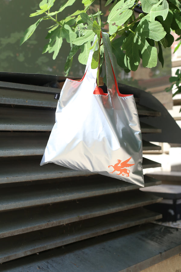 Loqi x MAK Silver Tote Bag